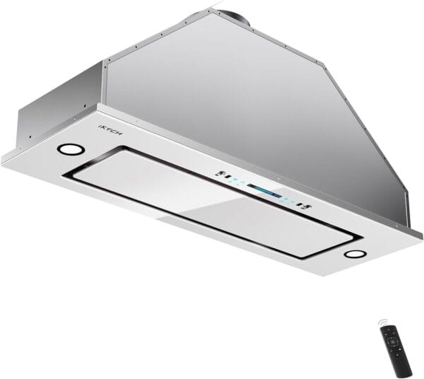best touch control white range hoods